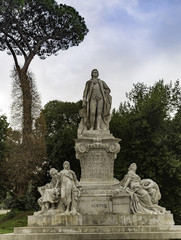 Fototapeta na wymiar Goethe in Rome
