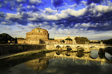 Tiber in Rome