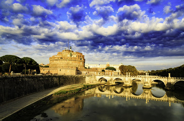 Tiber in Rome