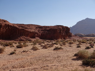 Jordanie : désert du Wadi Rum