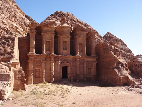 Petra : le monastère Ad-Deir / Al Deir / Al Dayr