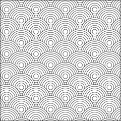 overlapping circles pattern