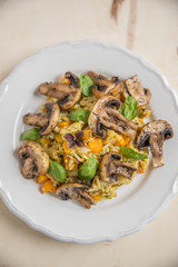 Herbstliches Risotto 