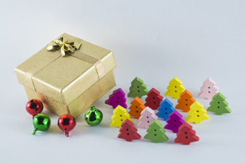 Merry Christmas and Happy New Year,white background.