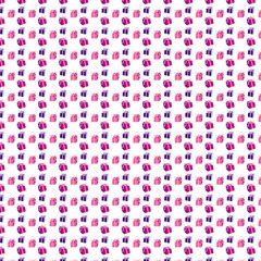 Seamless gift pattern on white background with Christmas and New Year concept