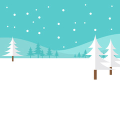 snow background. vector illustration. christmas design concept.