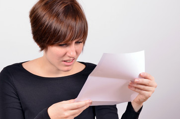 Brief lesen, Bewerbung