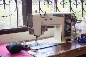 Old Sewing machine.