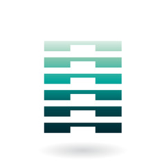 Fototapeta premium Striped Abstract Icon