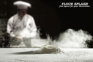 Obraz premium tło mąki