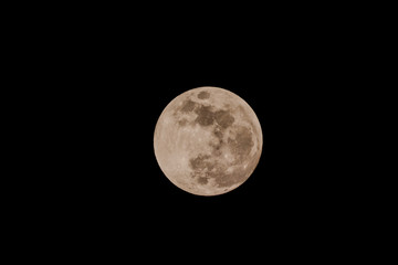 Moon in Night Sky © underworld