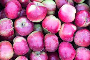 Natural apples background
