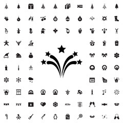 fireworks icon illustration
