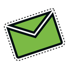 envelope letter isolated icon vector illustration design