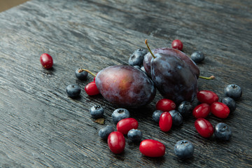juicy ripe berries