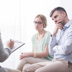 Couple on psychotherapy
