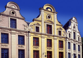 arras flemish buildings france