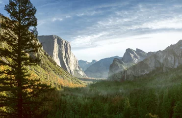 Badkamer foto achterwand Yosemite National Park © lassedesignen