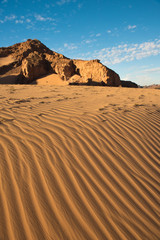 Paysage désertique du Sinaï