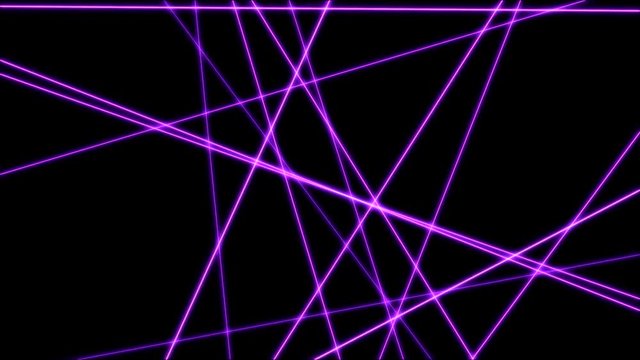 Crossing Lines, Cuts and Slices Animation - Loop Purple