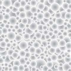 gradient buble white circles
