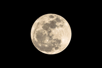 The full moon super moon of November 14, 2016