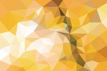 geometric yellow low poly background