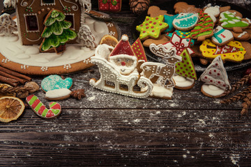 Gingerbreads for new years and christmas