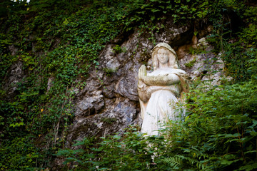 Angel sculpture in Sipka Stramberk