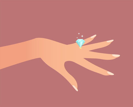 Engagement Ring Cartoon Images – Browse 12,402 Stock Photos, Vectors, and  Video | Adobe Stock