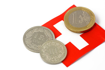 schweizerfranken und euro 