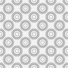 Vector seamless pattern. Modern decorative  design template. Creative abstract background.