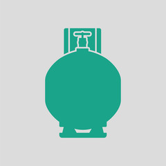 Gas cylinder icon