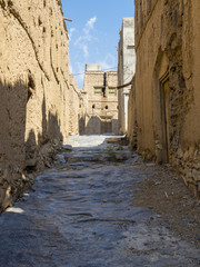 Al-Hamra, verlasenes Bergdorf Bergdorf  Hajar al Gharbi Berge, Dhakiliya Region, Sultanat von Oman,...