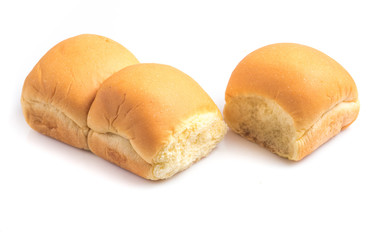 bread isolated on white background