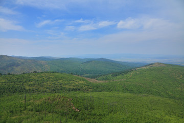 Fototapeta na wymiar Chersky Ridge