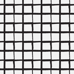 .Vector seamless pattern. Modern decorative  design template in grunge stile. Hand drawn,doodle,ink background.