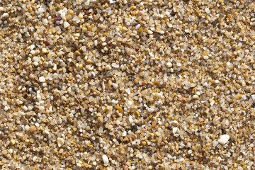 Close-up view of beach sand