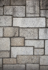 Rustic stones wall background.