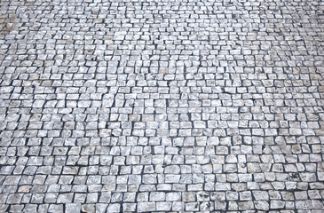 Cobblestone floor background