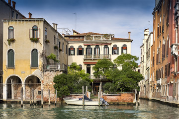 Naklejka premium Canal Grande at the early morning in Venice, Italy