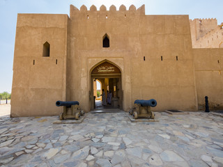 Das Schloss von Jabrin, Jabreen, Bahlat, Ad Dakhiliyah Region, Sultanat von Oman, Arabien, Naher...