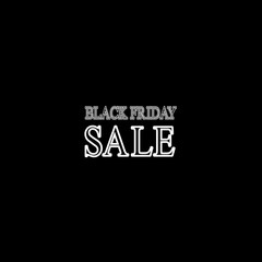 Black Friday sale, vector illustration