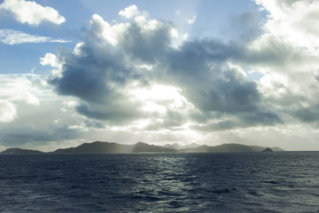 sky island horizont sea