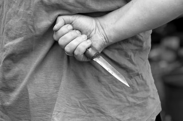 Man With Knife