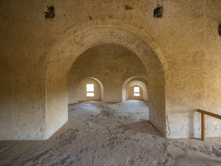 Das Schloss von Jabrin, Jabreen, Bahlat, Ad Dakhiliyah Region, Sultanat von Oman, Arabien, Naher Osten