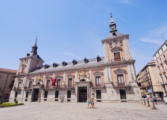 Fototapeta premium Spain, Madrid, View of the Market of San Miguel.