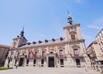 Fototapeta premium Spain, Madrid, View of the Market of San Miguel.