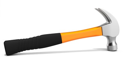 3d Steel nail hammer with grip