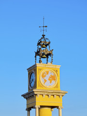 Fototapeta na wymiar Spain, Catalonia, Tarragona, View of the Port Clock.